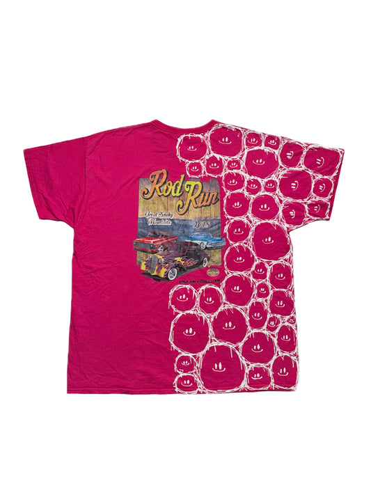 Half and Half Smiley Tee (2XL)