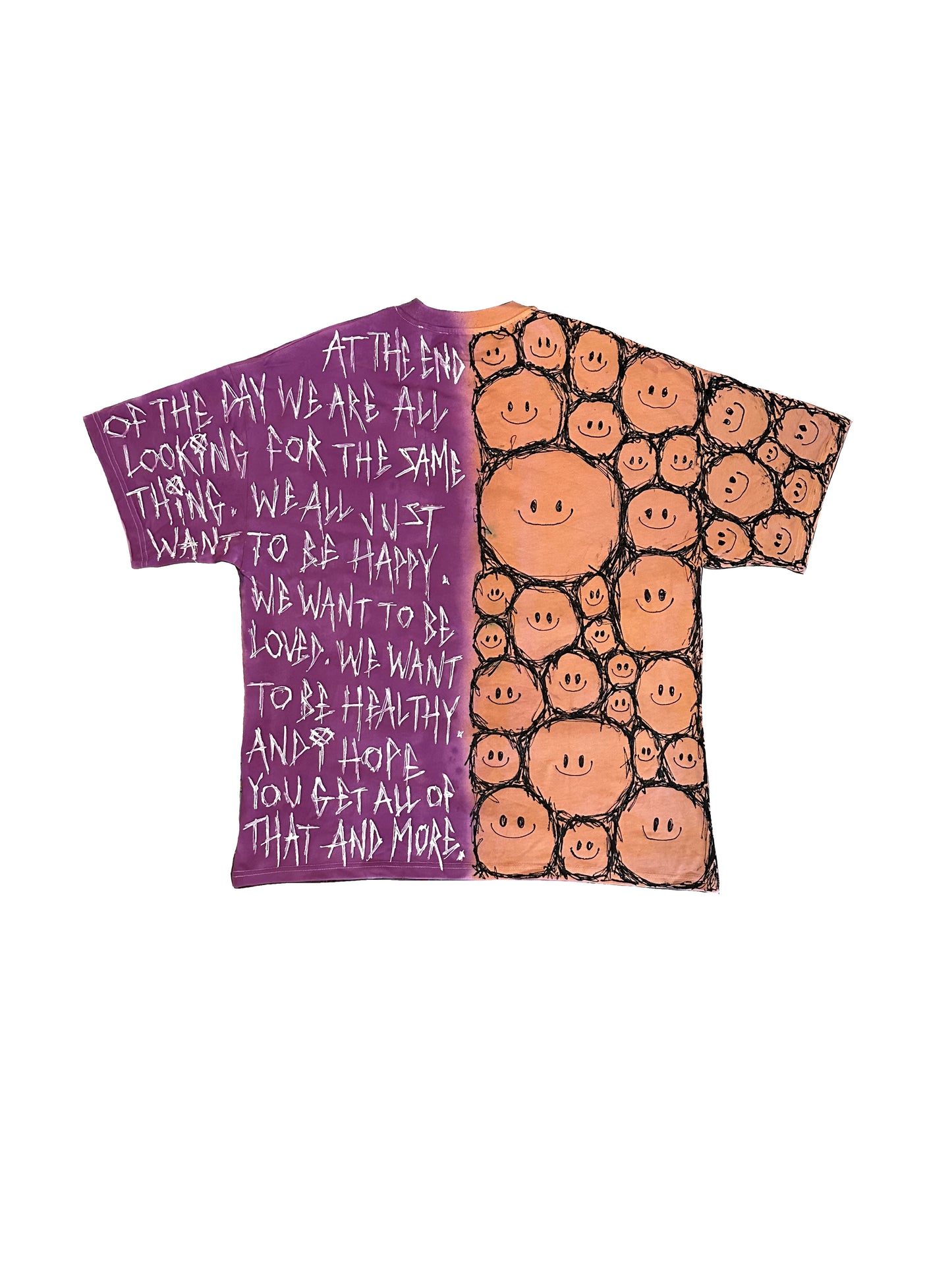 Half and Half Tee (Medium)