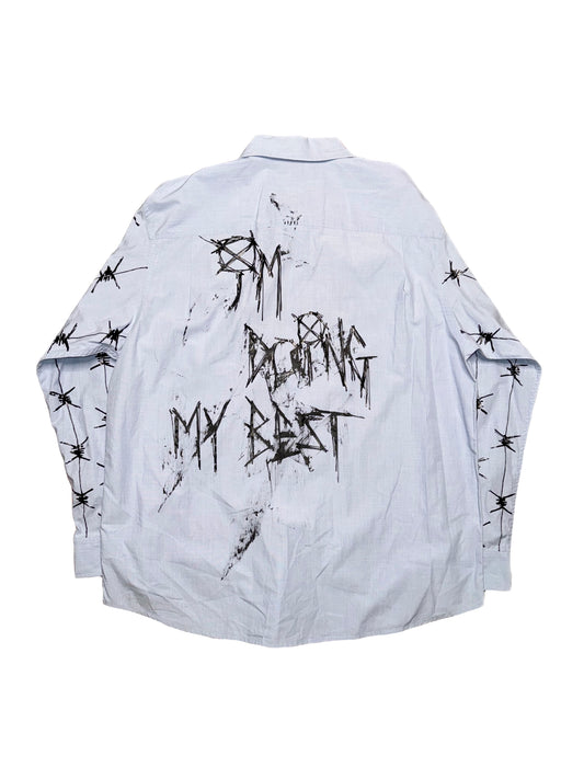 Upcycled Button Up Shirt (Large)