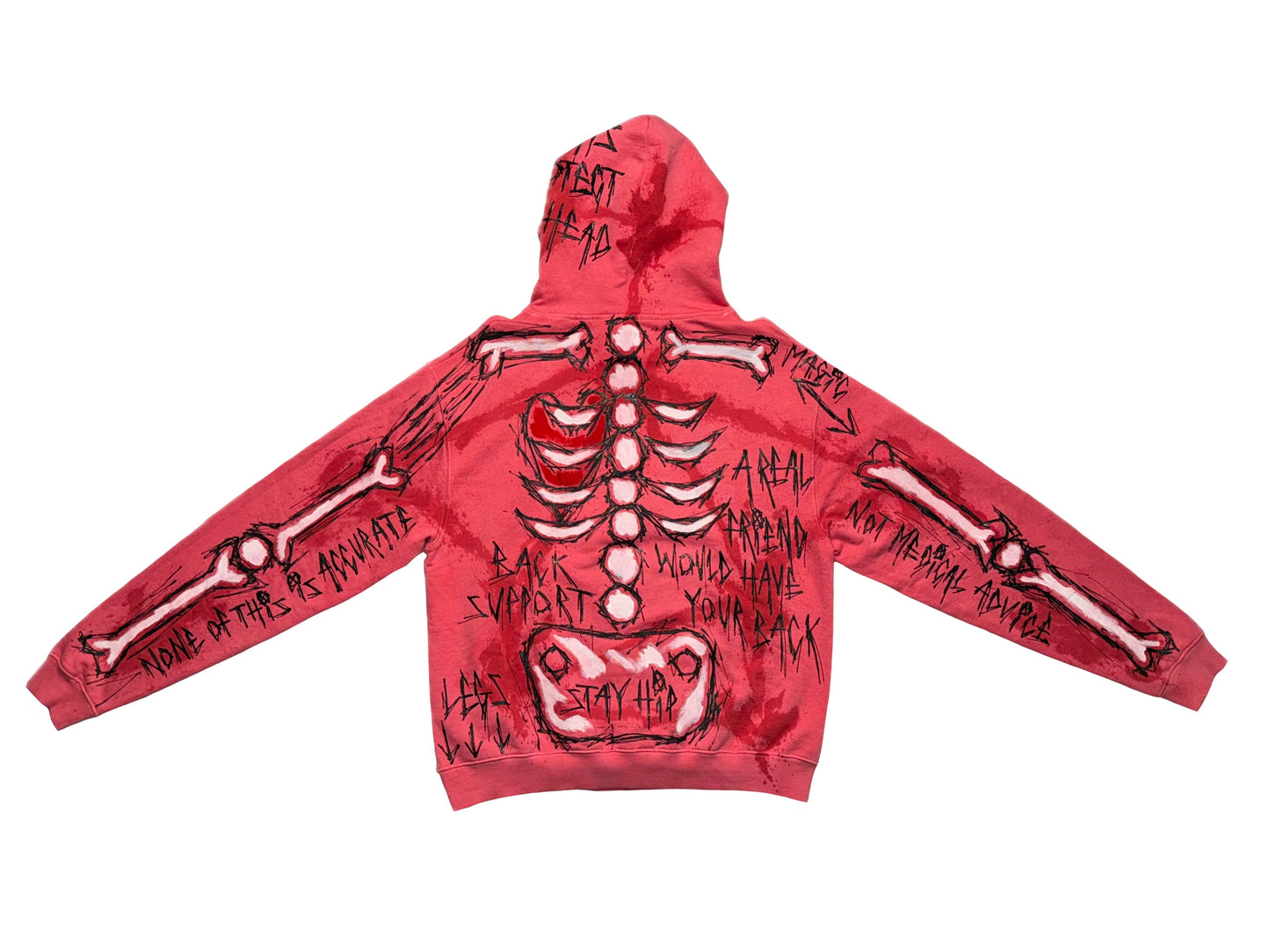 Skeleton Hoodie and Sweatpants Set (Small)