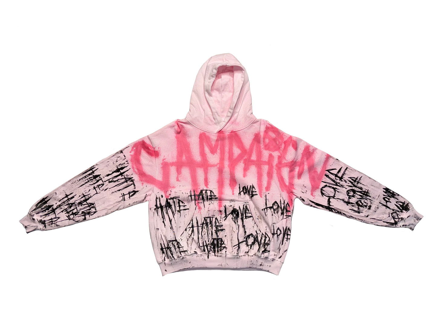 Love Hate Hoodie (Medium)