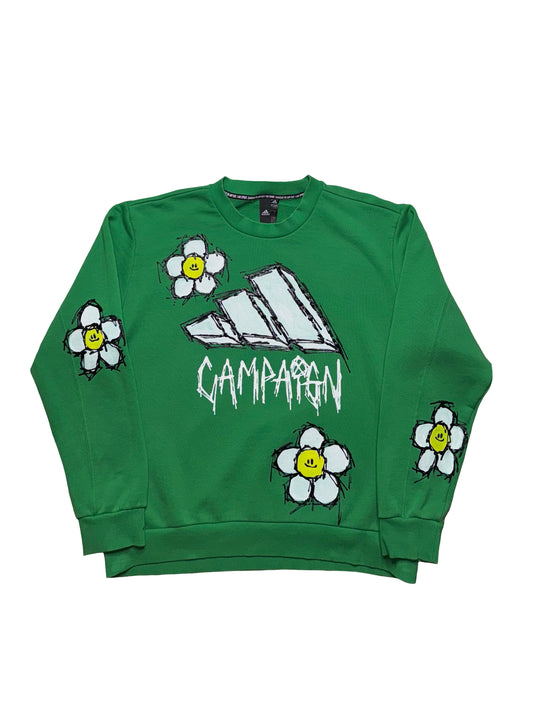 Flower Crewneck Sweater (Large)
