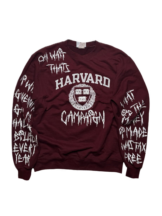 Harvard Crewneck Sweater (Medium)