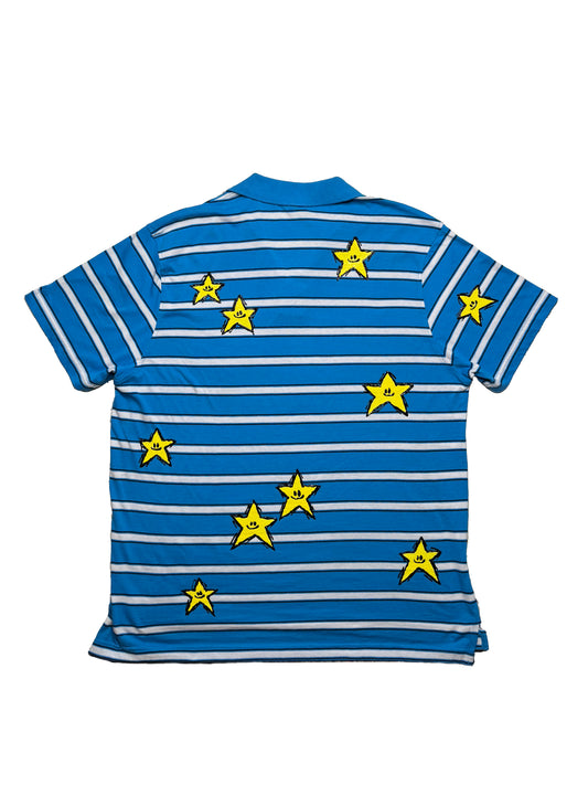 All Over Star Polo (XL)