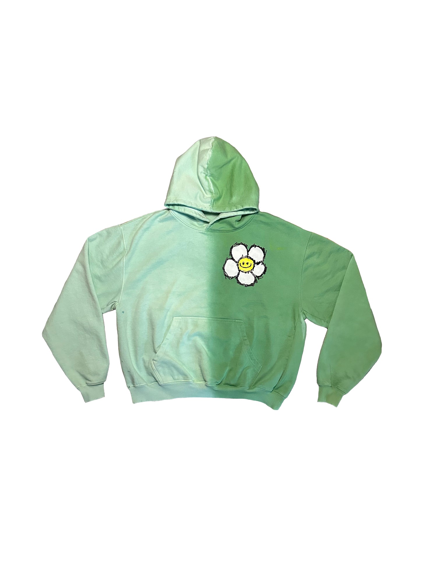 Half and Half Flower Hoodie (Medium)
