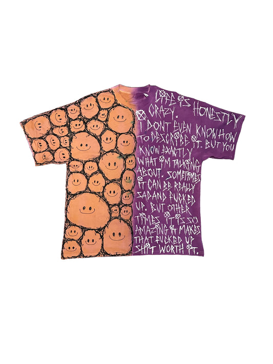 Half and Half Tee (Medium)