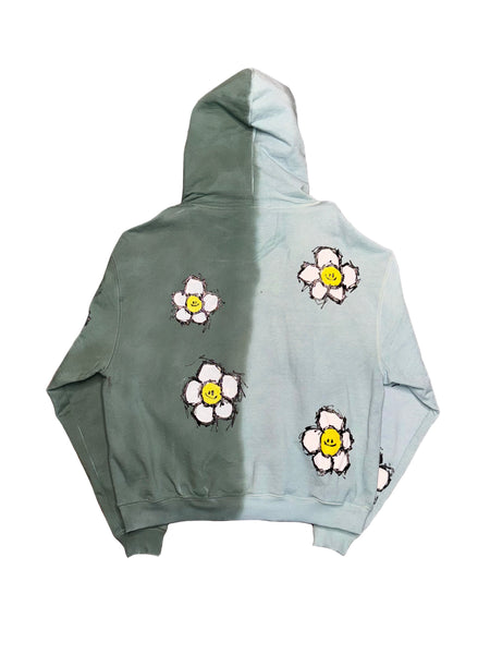 All over Flower Hoodie (Large)