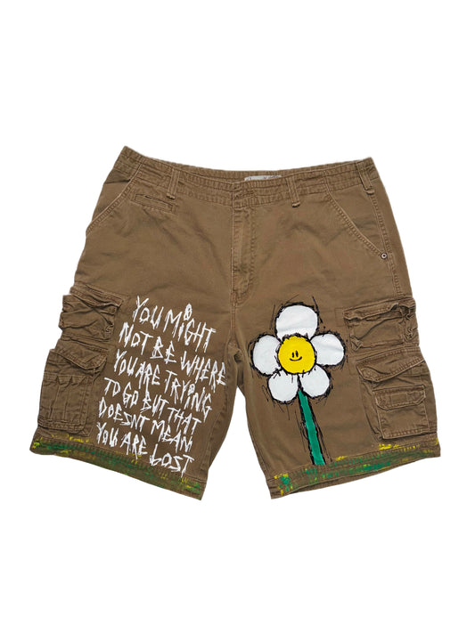 Flower Cargo Shorts (40W)