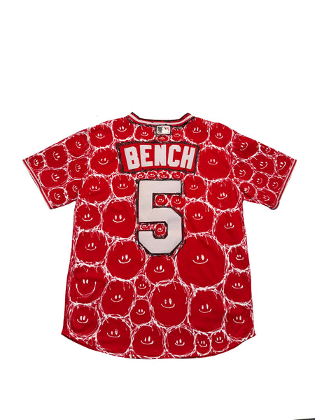 All Over Smiley Reds Jersey (Medium)