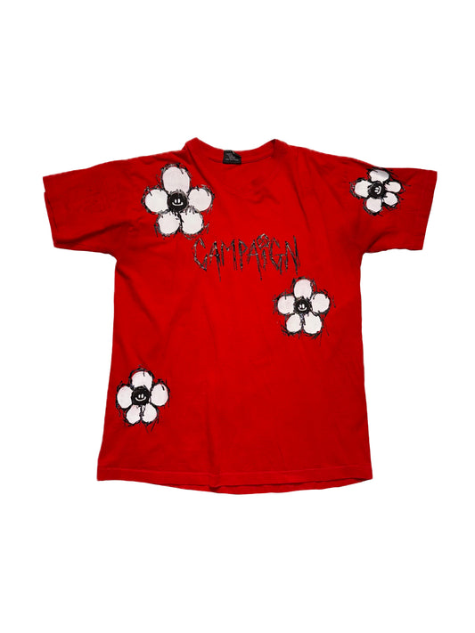 Black and White Flower Tee (XL)