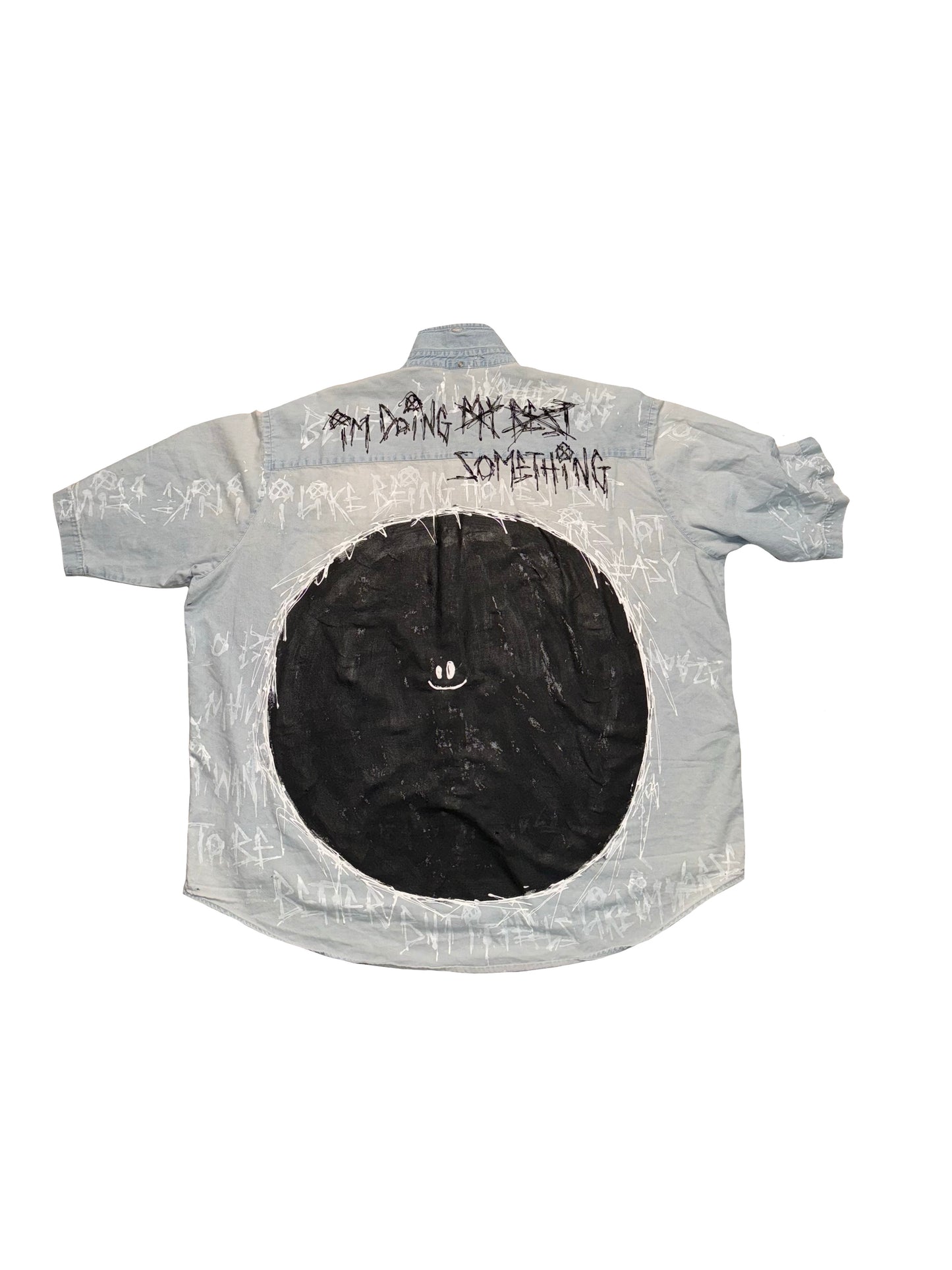 Smiley  Button-Up Shirt (4XL)