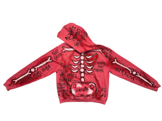 Skeleton Hoodie and Sweatpants Set (Small)