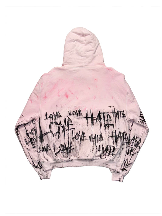 Love Hate Hoodie (Medium)