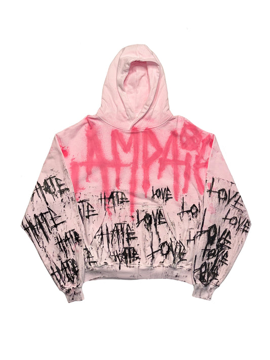 Love Hate Hoodie (Medium)