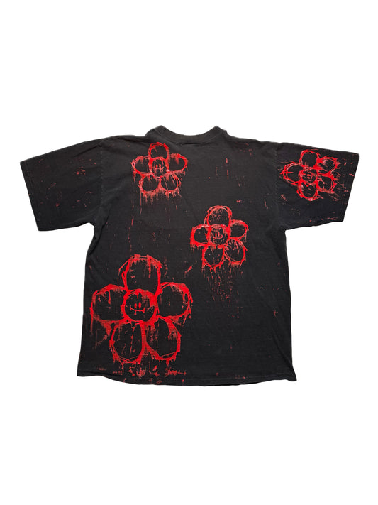 Distressed Flower Tee (Large)