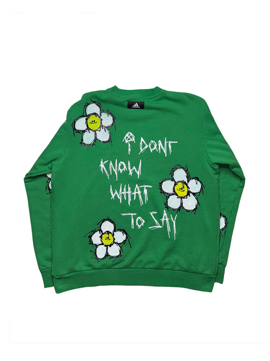 Flower Crewneck Sweater (Large)