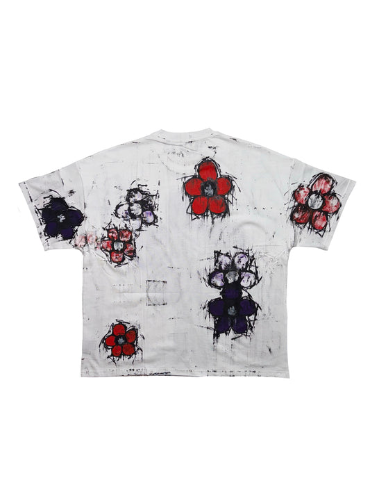 Smeared Flower Boy Tee (XL)