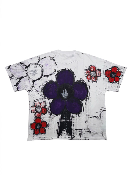Smeared Flower Boy Tee (XL)