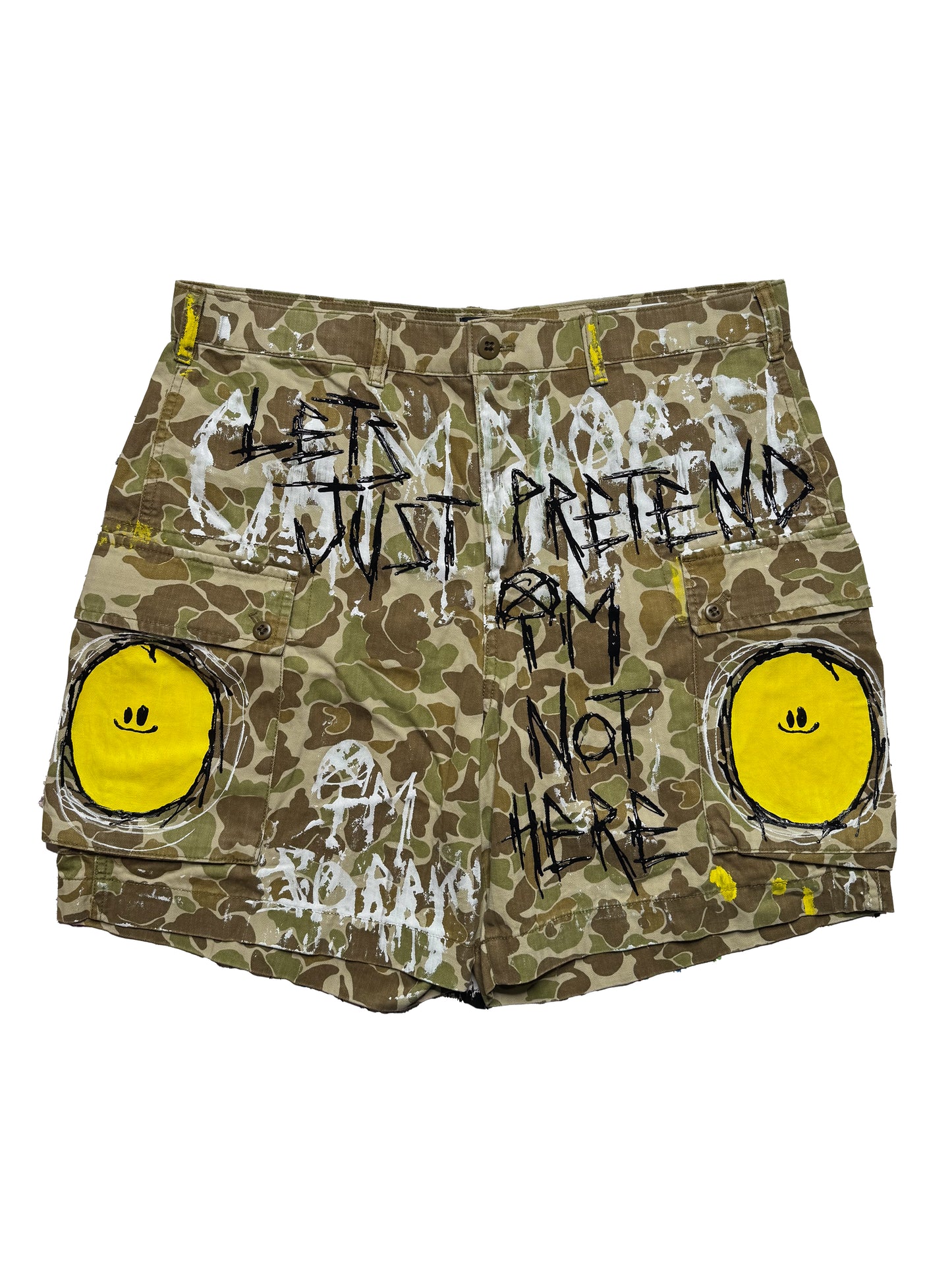 Camo Cargo Shorts (34)