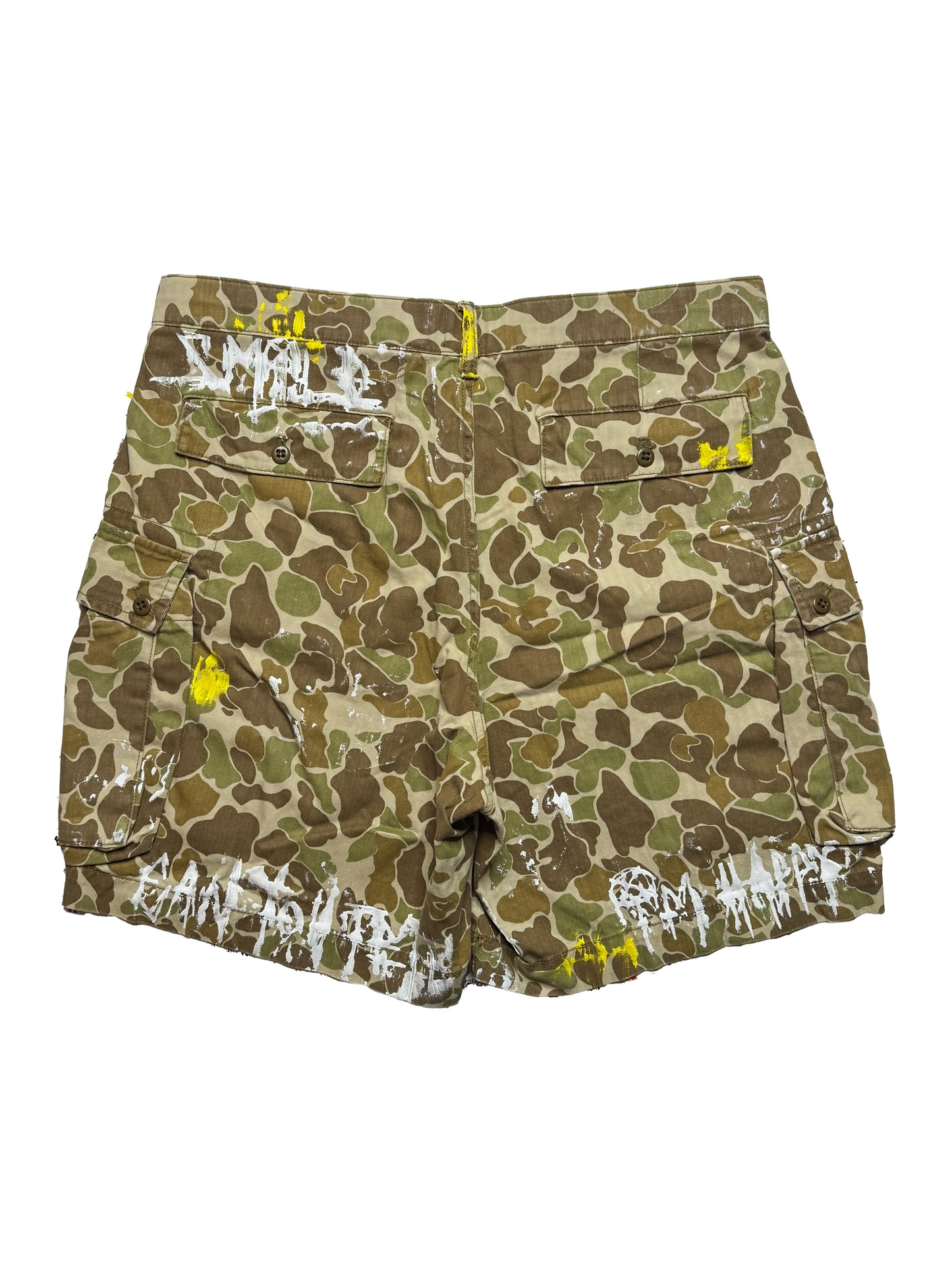 Camo Cargo Shorts (34)