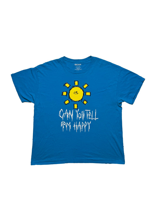 Can You Tell Im Happy Tee (XL)
