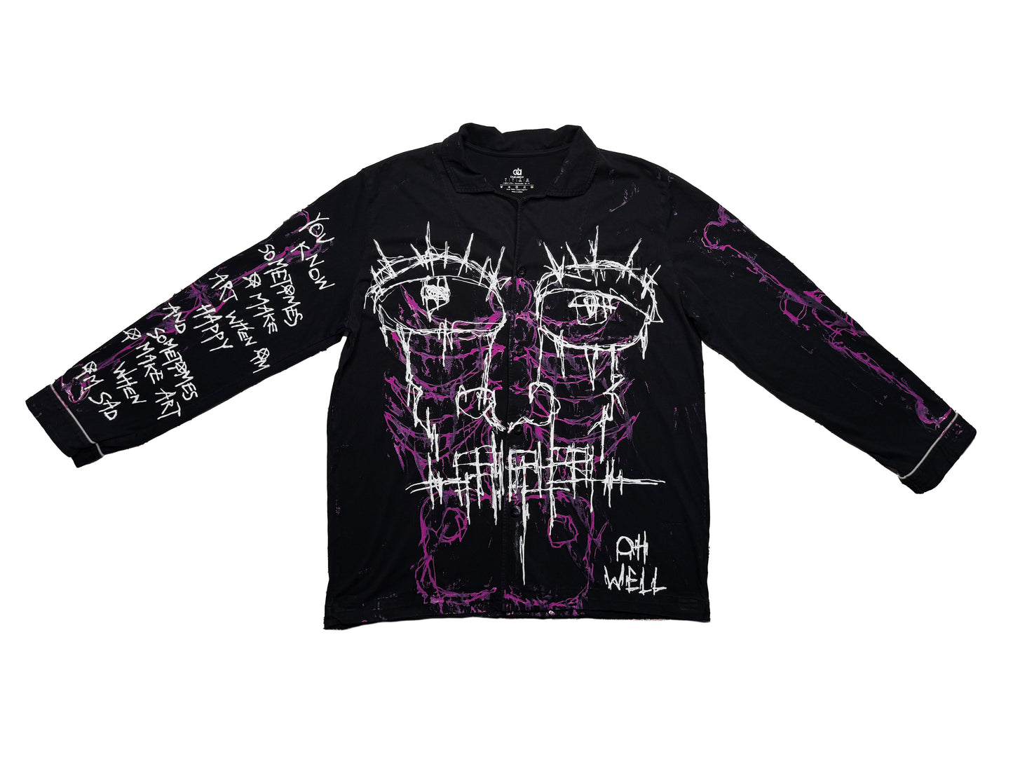 Make Art Button Up (Large)