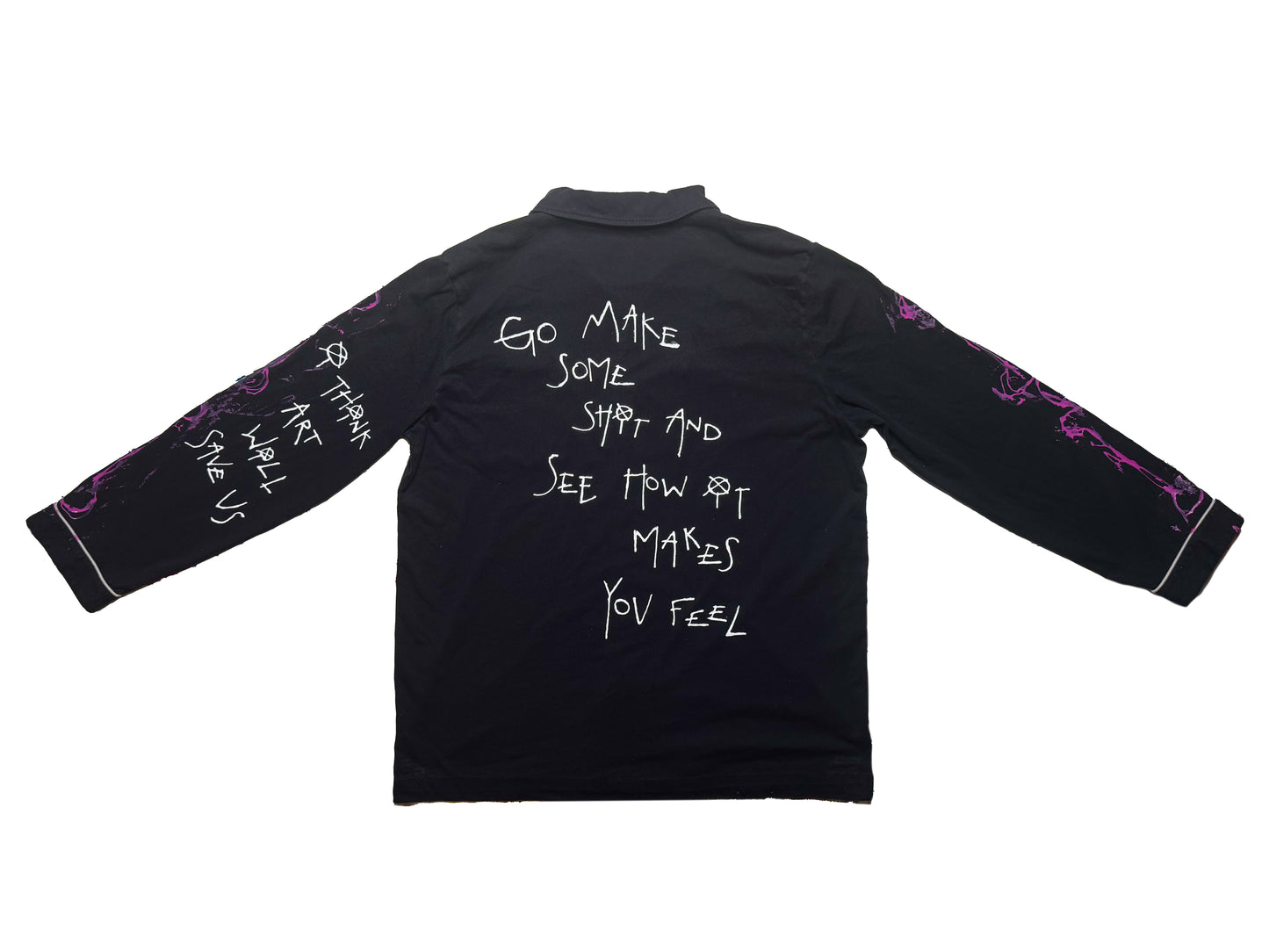 Make Art Button Up (Large)