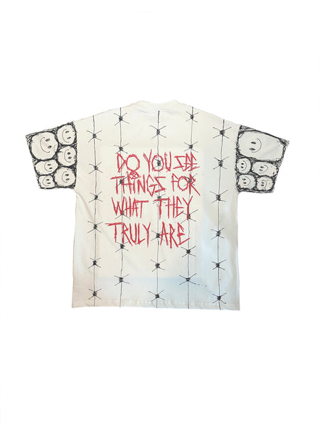 Vintage White Tee (Large)