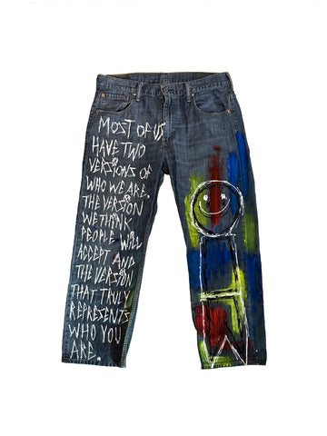 UpCycled Levi Jeans (34W x 30L)