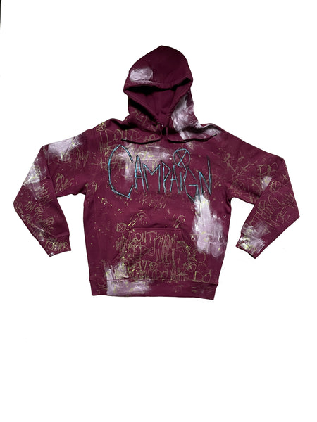 MAROON HOODIE (XL)